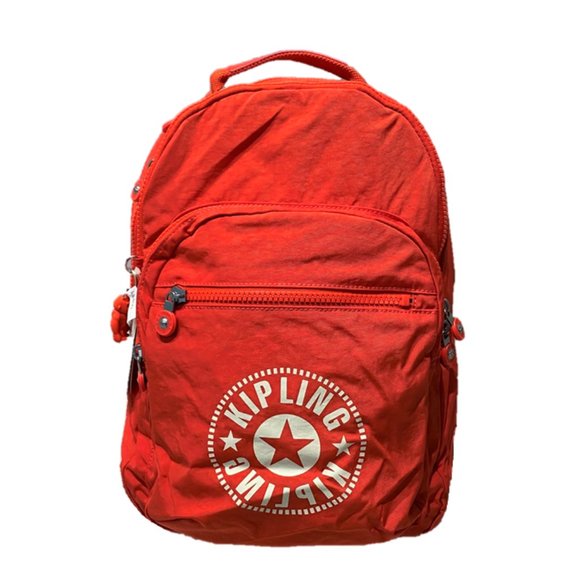 Kipling Laptop Backpack CLAS Seoul ACTIVE RED NC - Picture 1 of 5